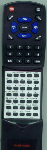 COBY RTDVD224 Replacement Remote