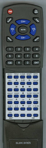 COBY RTDVD277 Replacement Remote