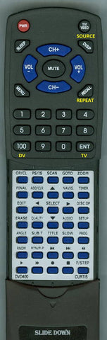 CALIFONEINSERT RTDVD400 Replacement Remote