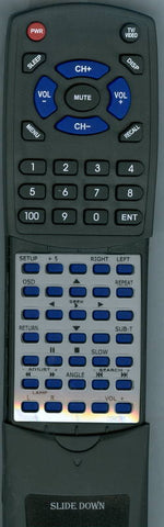 CONCEPT DVD468 CONCEPT Replacement Remote