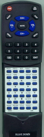 COBY RTDVD515 Replacement Remote