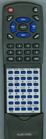 COBY DVD988 Replacement Remote