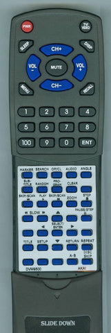 AKAI RTDVM9500 Replacement Remote
