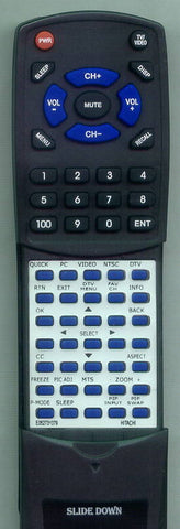 HITACHI CLU4751DP Replacement Remote