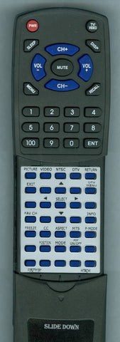 HITACHI CLU4351DL Replacement Remote
