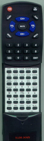 AKAI LCT2701AD Replacement Remote