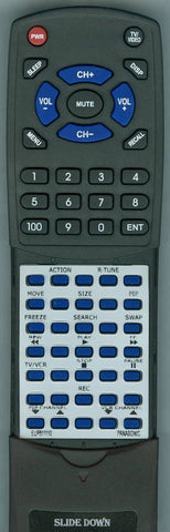 PANASONIC EUR511110 Replacement Remote