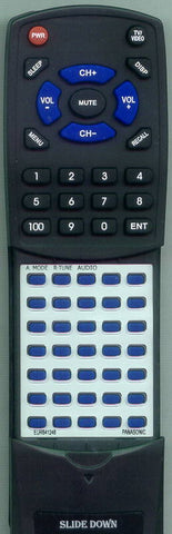 PANASONIC EUR641248 Replacement Remote