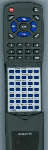 PANASONIC EUR643803 Replacement Remote