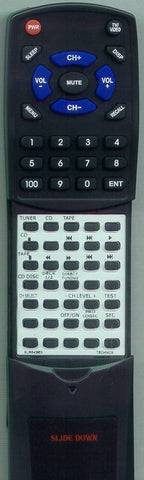 TECHNICS SAEX110 Replacement Remote