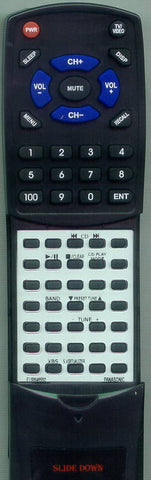PANASONIC EUR646550 Replacement Remote