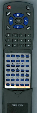 PANASONIC PT56WX52C Replacement Remote
