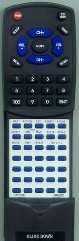 PANASONIC PT53WX42F Replacement Remote