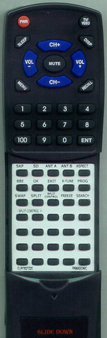 PANASONIC PT50DL54J Replacement Remote