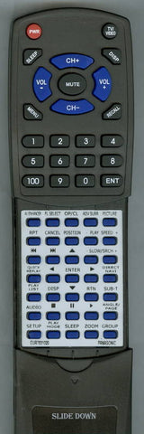 PANASONIC DVDS27S Replacement Remote