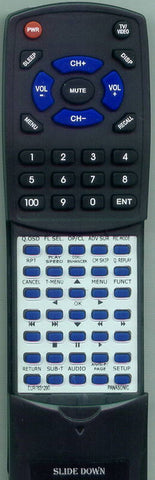 PANASONIC DVDS54K Replacement Remote