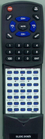 PANASONIC TH42PWD8UY Replacement Remote