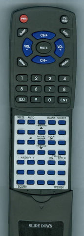 MITSUBISHI HSU448 Replacement Remote