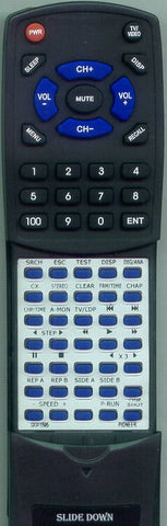 PIONEER GGF1595 Replacement Remote