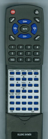 ACER RTH7530 Replacement Remote