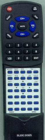 EMPREX RTHD3202V2 Replacement Remote
