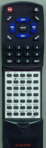 HITACHI CMT2998VPX Replacement Remote