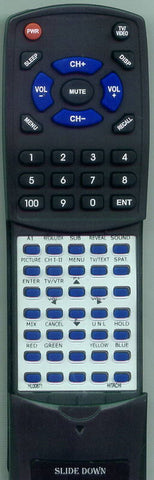 HITACHI C2978FS Replacement Remote