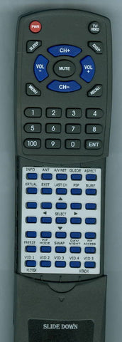 HITACHI 57S700 Replacement Remote
