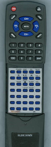 GPX REM-HM3817DT-JT Replacement Remote