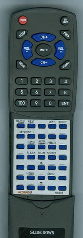 IN FOCUS C445 Replacement Remote