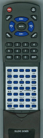 SONY ICFCS15IPSIL Replacement Remote