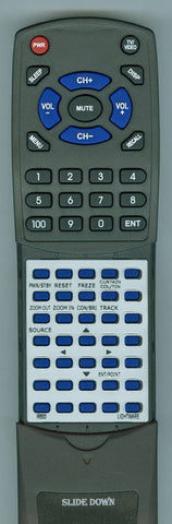 OPTOMA EP500 BASIC Replacement Remote