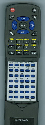 ACERINSERT J6700 Replacement Remote