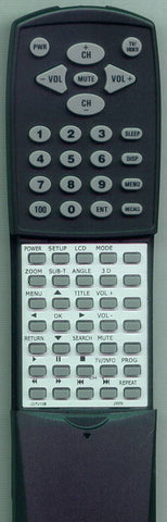 JWIN RTJDTV108 Replacement Remote