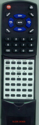 CHANGHONG CKT2125 Replacement Remote