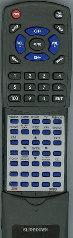 AOC 98TR7BD1NEENF Replacement Remote