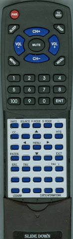 CURTIS LCD3235A Replacement Remote