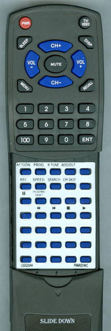PANASONIC PVQ1300WA Replacement Remote