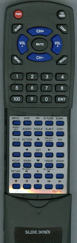 PANASONIC PVDF2700 Replacement Remote