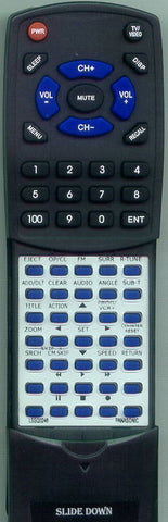 PANASONIC PVDF2000 Replacement Remote