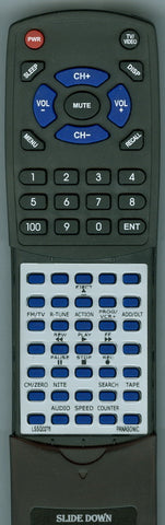 PANASONIC PVC2061 Replacement Remote