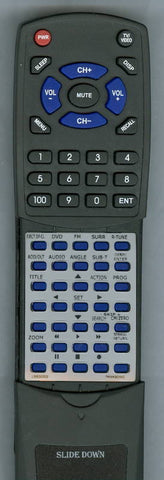 PANASONIC PVDF2002 Replacement Remote