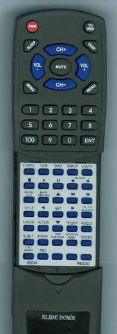 PANASONIC PVD4762 Replacement Remote