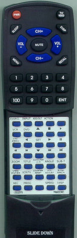 PANASONIC PVD4743SK Replacement Remote