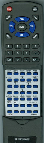 PANASONIC PVV4624S Replacement Remote