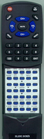 NORCENT RC00134P Replacement Remote