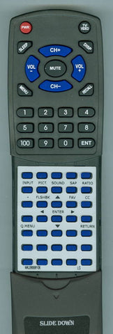 LG RTMKJ36998106 Replacement Remote