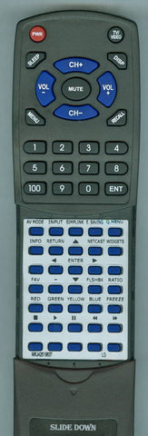 LG 50PS80 Replacement Remote