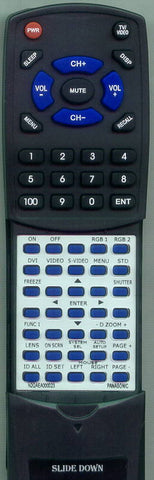 PANASONIC PTDW5000U Replacement Remote
