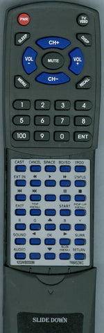 PANASONIC N2QAKB000089 Replacement Remote